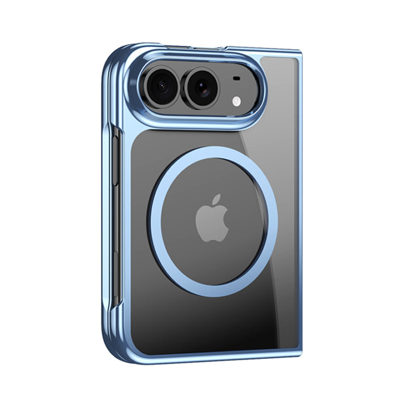 Flexx Cases Clear Electroplated MagSafe Case for iPhone Duo