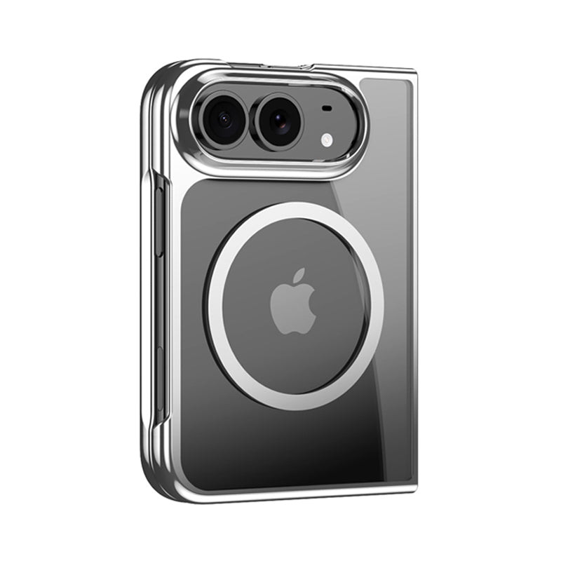 Flexx Cases Clear Electroplated MagSafe Case for iPhone Duo