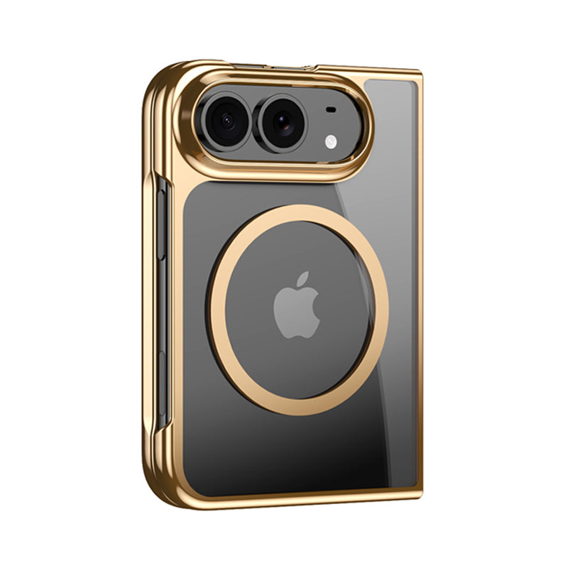 Flexx Cases Clear Electroplated MagSafe Case for iPhone Duo