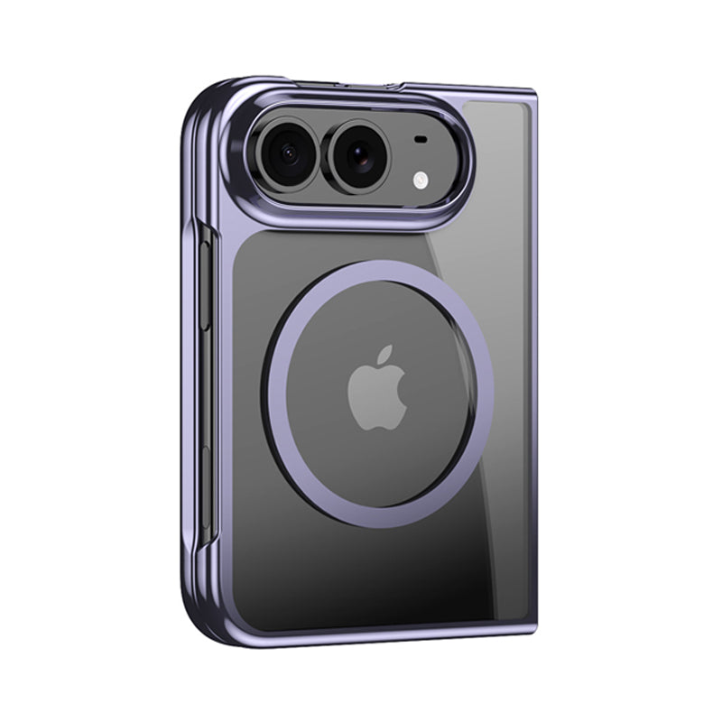 Flexx Cases Clear Electroplated MagSafe Case for iPhone Duo