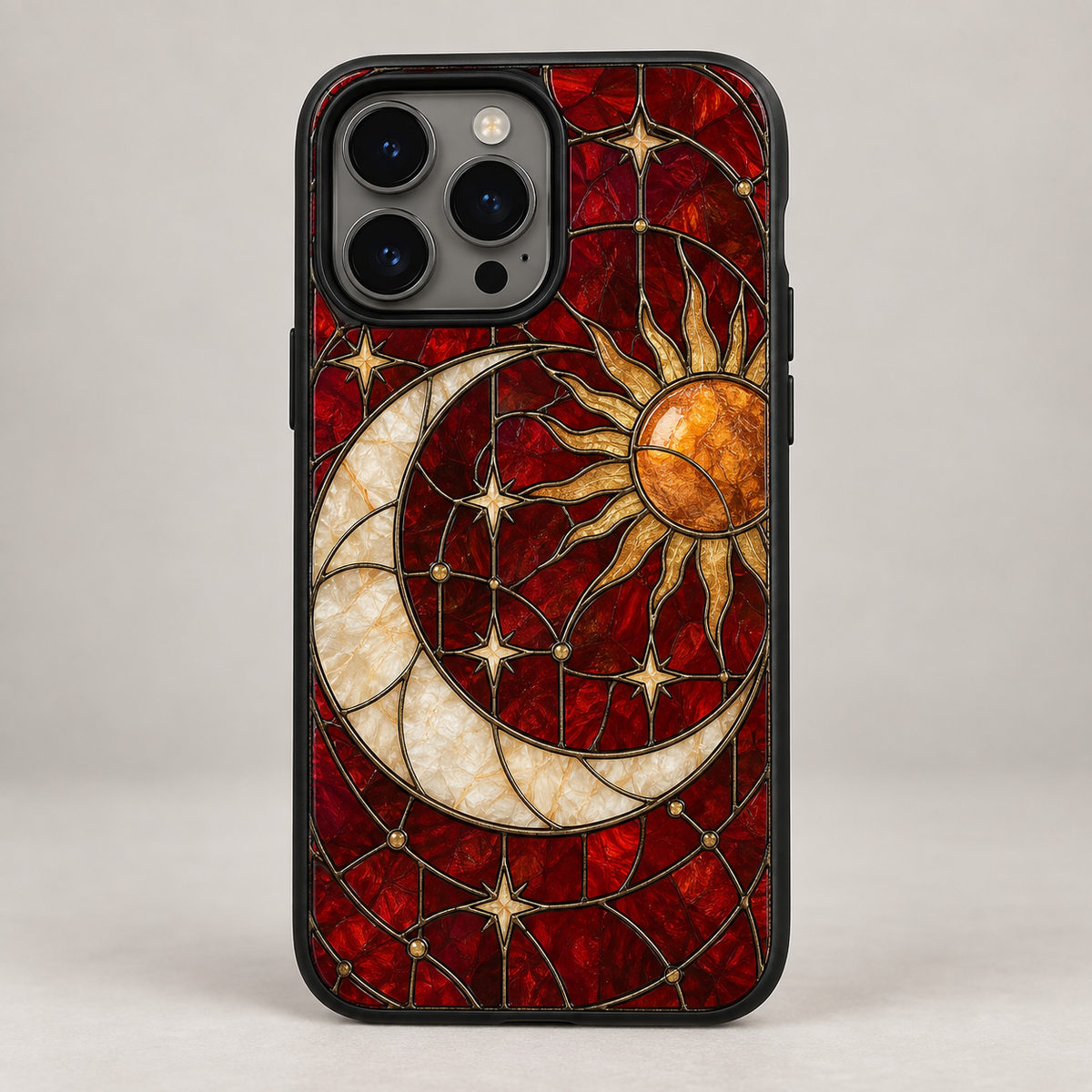 Flexx Cases Solstice Stained Glass Sun and Moon