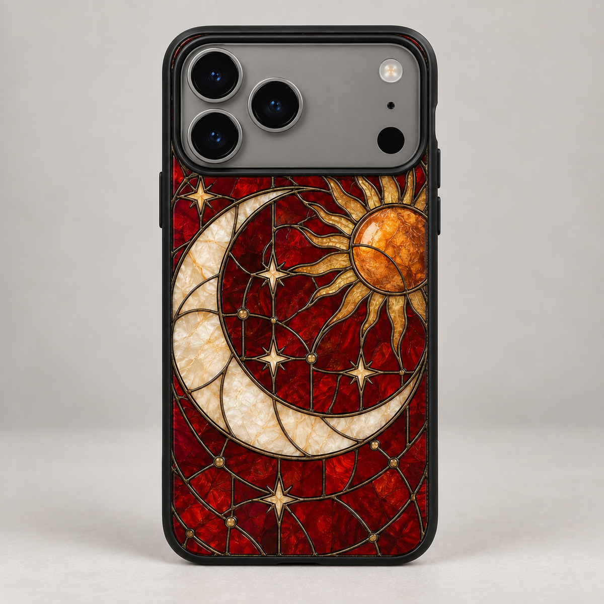 Flexx Cases Solstice Stained Glass Sun and Moon