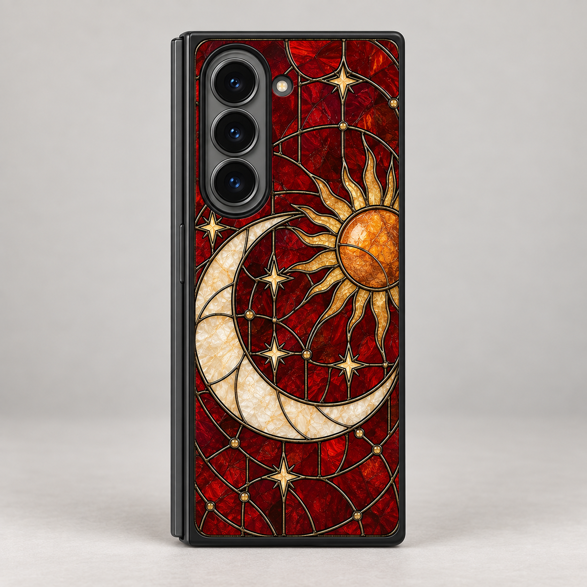 Flexx Cases Solstice Stained Glass Sun and Moon